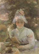 Marie Bracquemond Tea Time oil painting on canvas